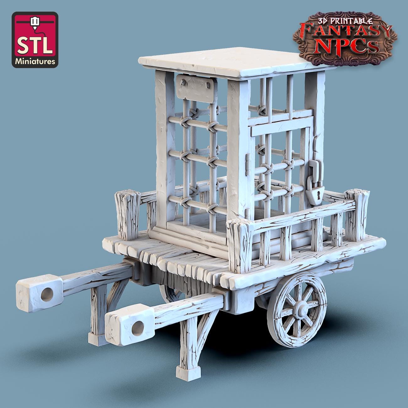 Exotic Pet Vendor NPC Set | Tabletop Scale | D&D TTRPG Miniature | STL Miniatures