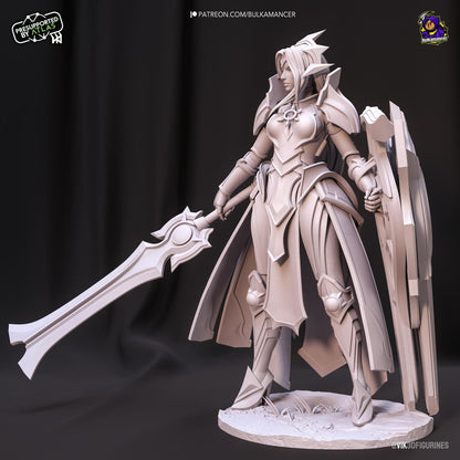 Eclipse Champion | Resin Garage Kit Sculpture Anime Video Game Fan Art Statue | Bulkamancer Sculpts