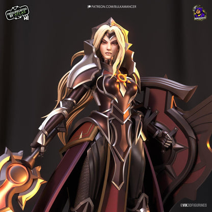 Eclipse Champion | Resin Garage Kit Sculpture Anime Video Game Fan Art Statue | Bulkamancer Sculpts