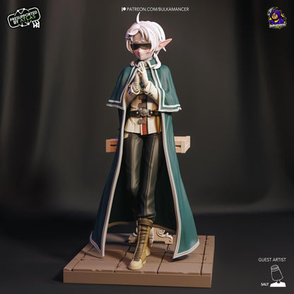 Elven Bodyguard | Resin Garage Kit Sculpture Anime Video Game Fan Art Statue | Bulkamancer Sculpts