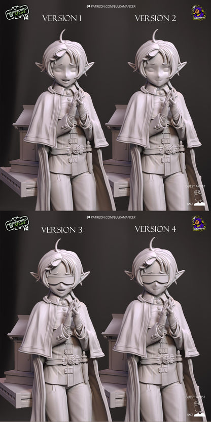 Elven Bodyguard | Resin Garage Kit Sculpture Anime Video Game Fan Art Statue | Bulkamancer Sculpts