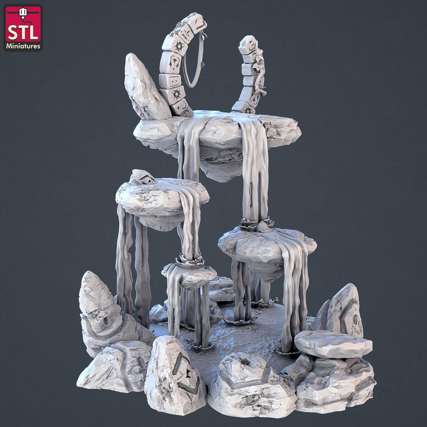 Forest Protectors NPC Set | Tabletop Scale | D&D TTRPG Miniature | STL Miniatures