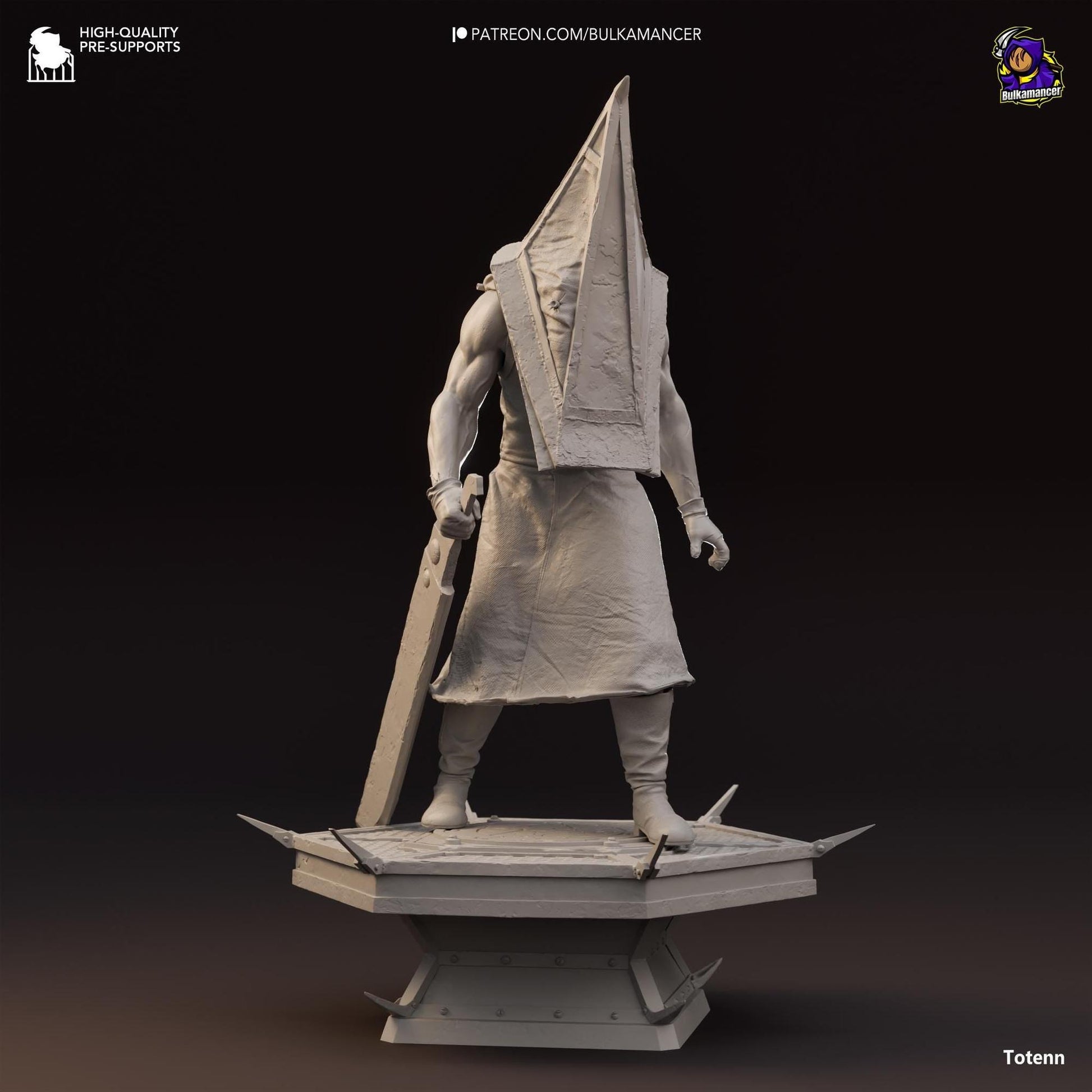Executioner | Resin Garage Kit Sculpture Anime Video Game Fan Art Statue | Bulkamancer Sculpts