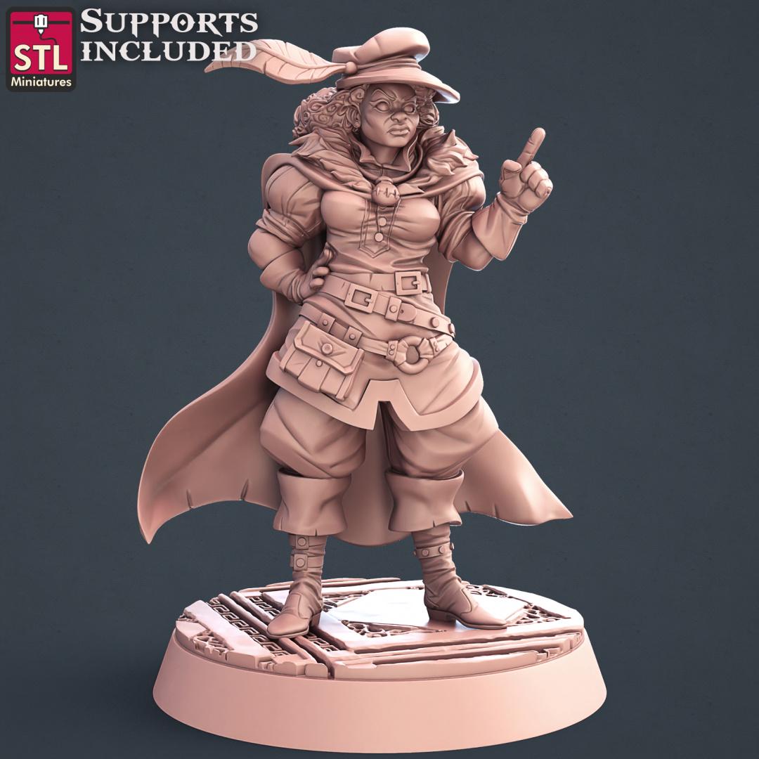 Guild Masters NPC Set | Tabletop Scale | D&D TTRPG Miniature | STL Miniatures