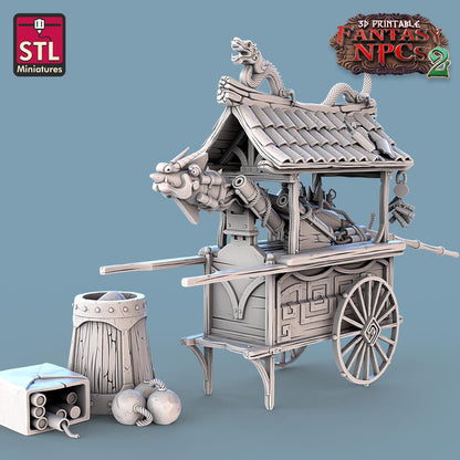 Gunpowder NPC Set | Tabletop Scale | D&D TTRPG Miniature | STL Miniatures