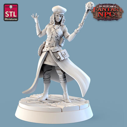 Magic Item Vendor NPC Set | Tabletop Scale | D&D TTRPG Miniature | STL Miniatures