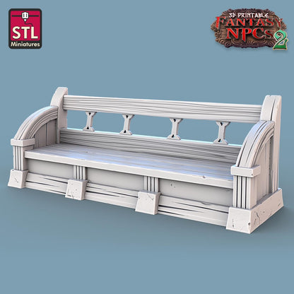 Magistrate NPC Set | Tabletop Scale | D&D TTRPG Miniature | STL Miniatures