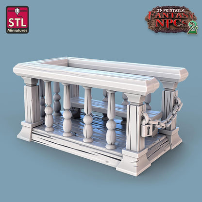 Magistrate NPC Set | Tabletop Scale | D&D TTRPG Miniature | STL Miniatures