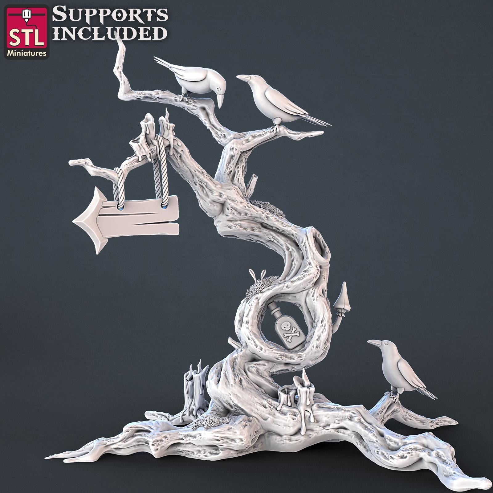 Toxic Vendor Seller NPC Set | Tabletop Scale | D&D TTRPG Miniature | STL Miniatures