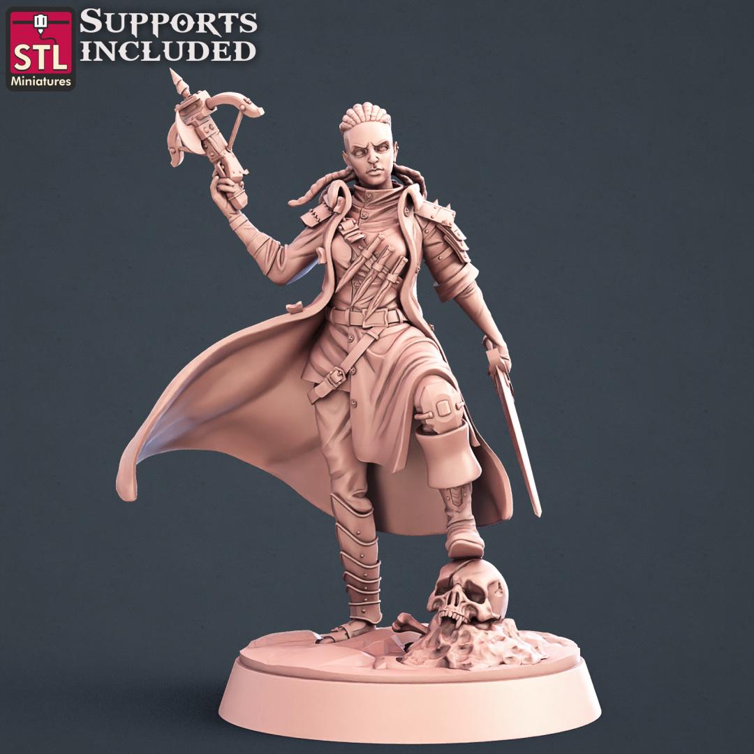 Vampire Hunters NPC Set | Tabletop Scale | D&D TTRPG Miniature | STL Miniatures