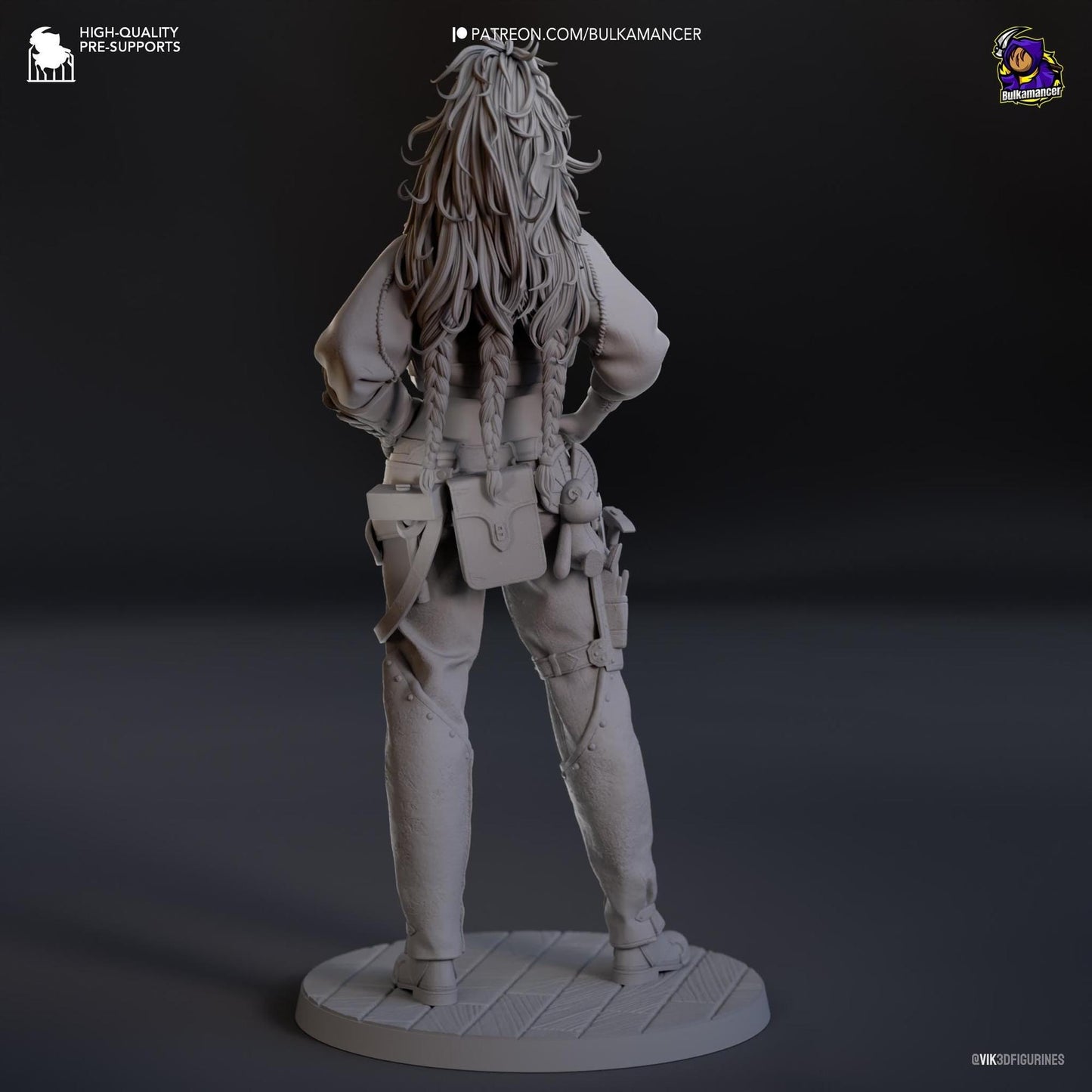 Expedition Smith | Resin Garage Kit Sculpture Anime Video Game Fan Art Statue | Bulkamancer Sculpts