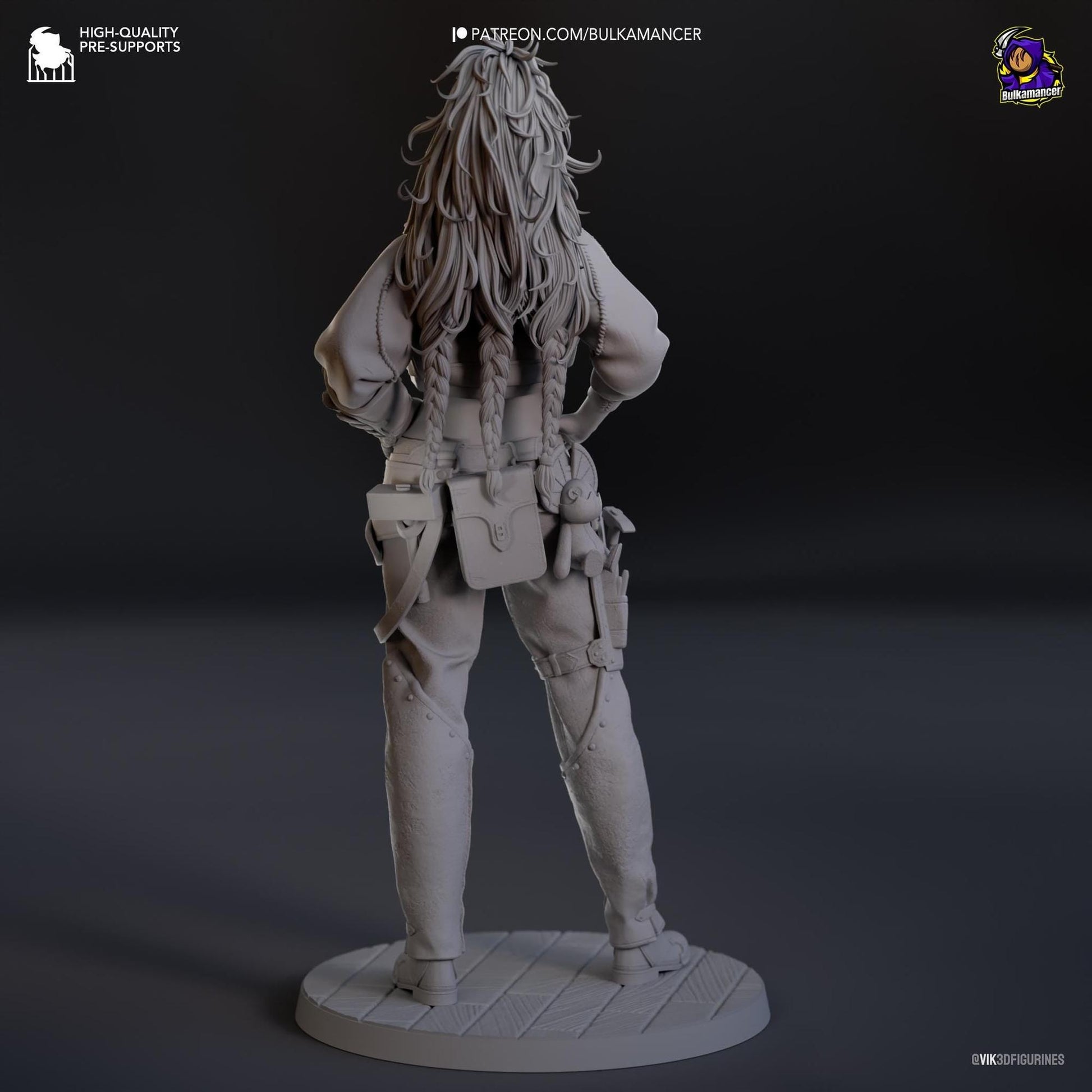 Expedition Smith | Resin Garage Kit Sculpture Anime Video Game Fan Art Statue | Bulkamancer Sculpts