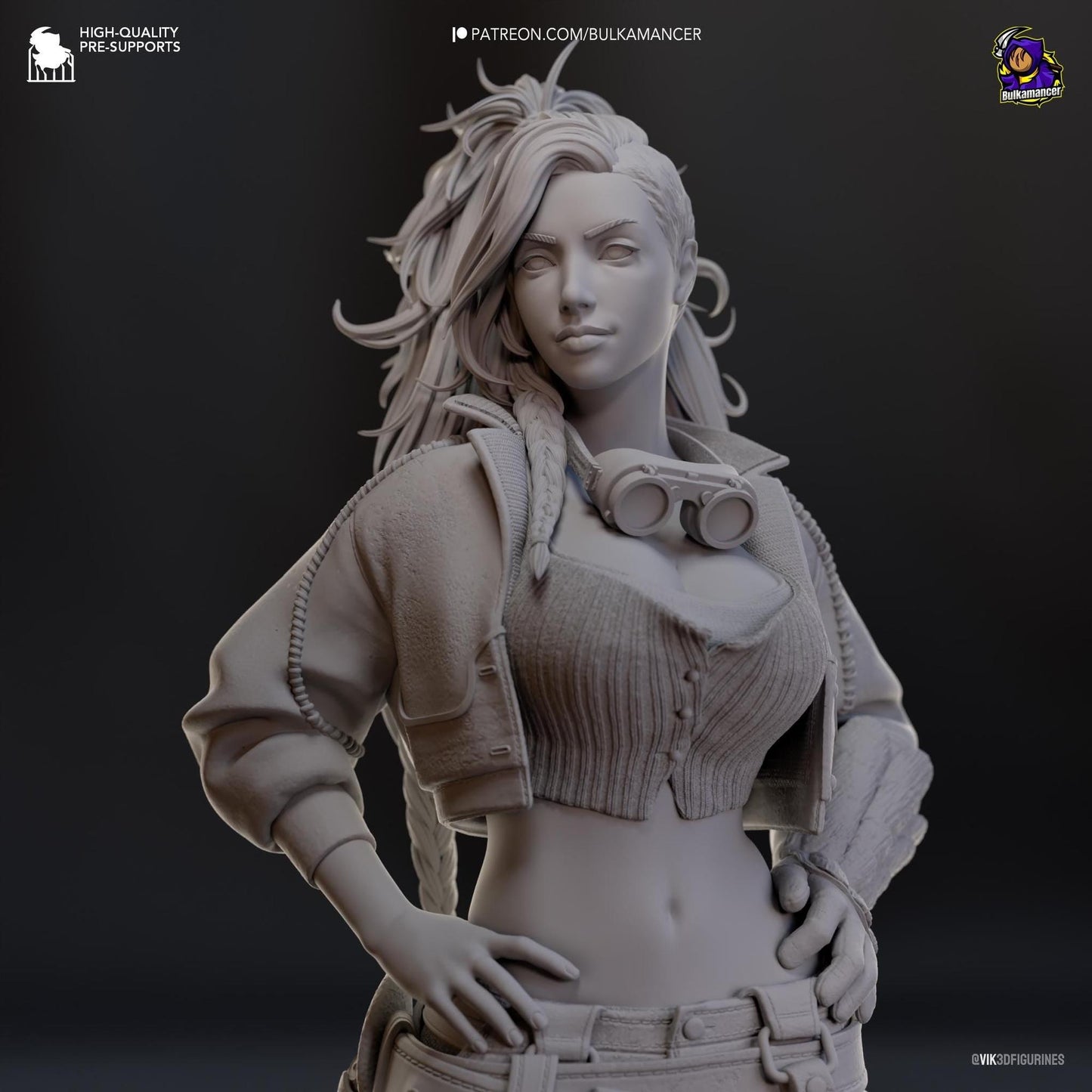 Expedition Smith | Resin Garage Kit Sculpture Anime Video Game Fan Art Statue | Bulkamancer Sculpts