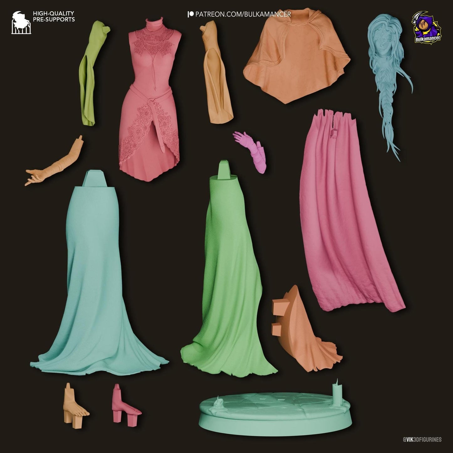 Eyeless Caretaker | Resin Garage Kit Sculpture Anime Video Game Fan Art Statue | Bulkamancer Sculpts