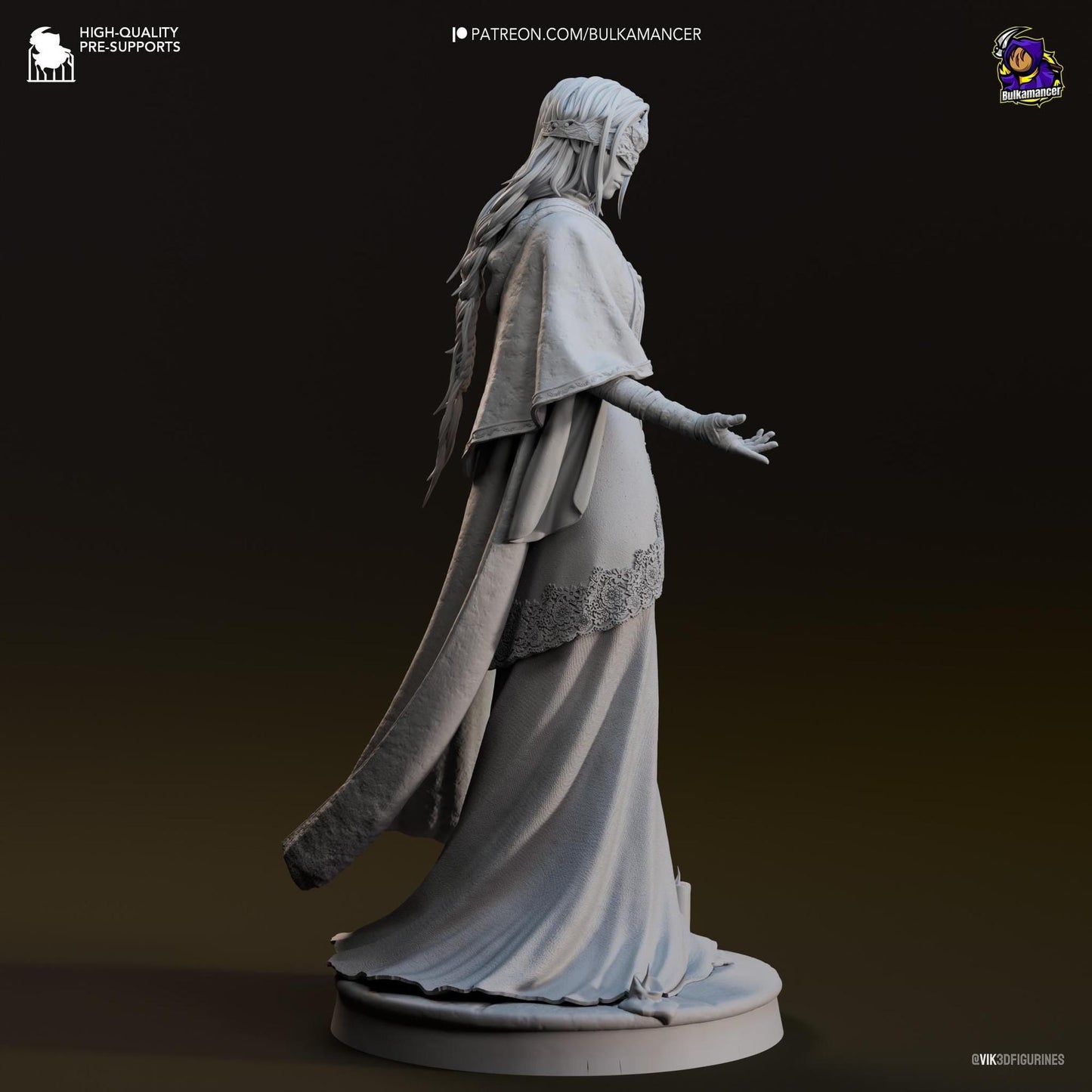 Eyeless Caretaker | Resin Garage Kit Sculpture Anime Video Game Fan Art Statue | Bulkamancer Sculpts