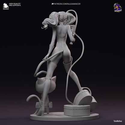 Flashy Panther | Resin Garage Kit Sculpture Anime Video Game Fan Art Statue | Bulkamancer Sculpts