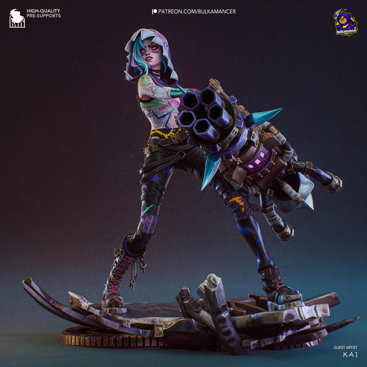 Fractured Symbol | Resin Garage Kit Sculpture Anime Video Game Fan Art Statue | Bulkamancer Sculpts