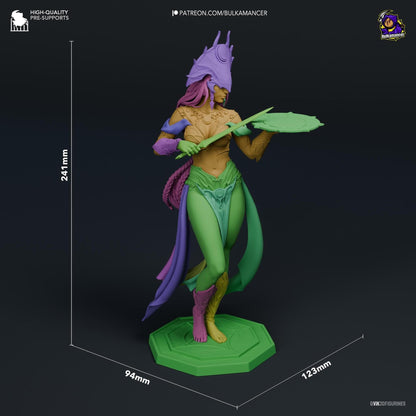 Goddess of Darkness | Resin Garage Kit Sculpture Anime Video Game Fan Art Statue | Bulkamancer Sculpts