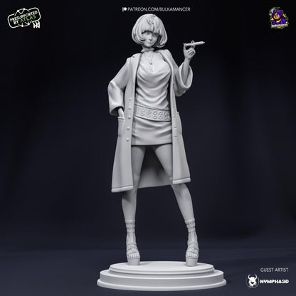 Goth Doctor | Resin Garage Kit Sculpture Anime Video Game Fan Art Statue | Bulkamancer Sculpts