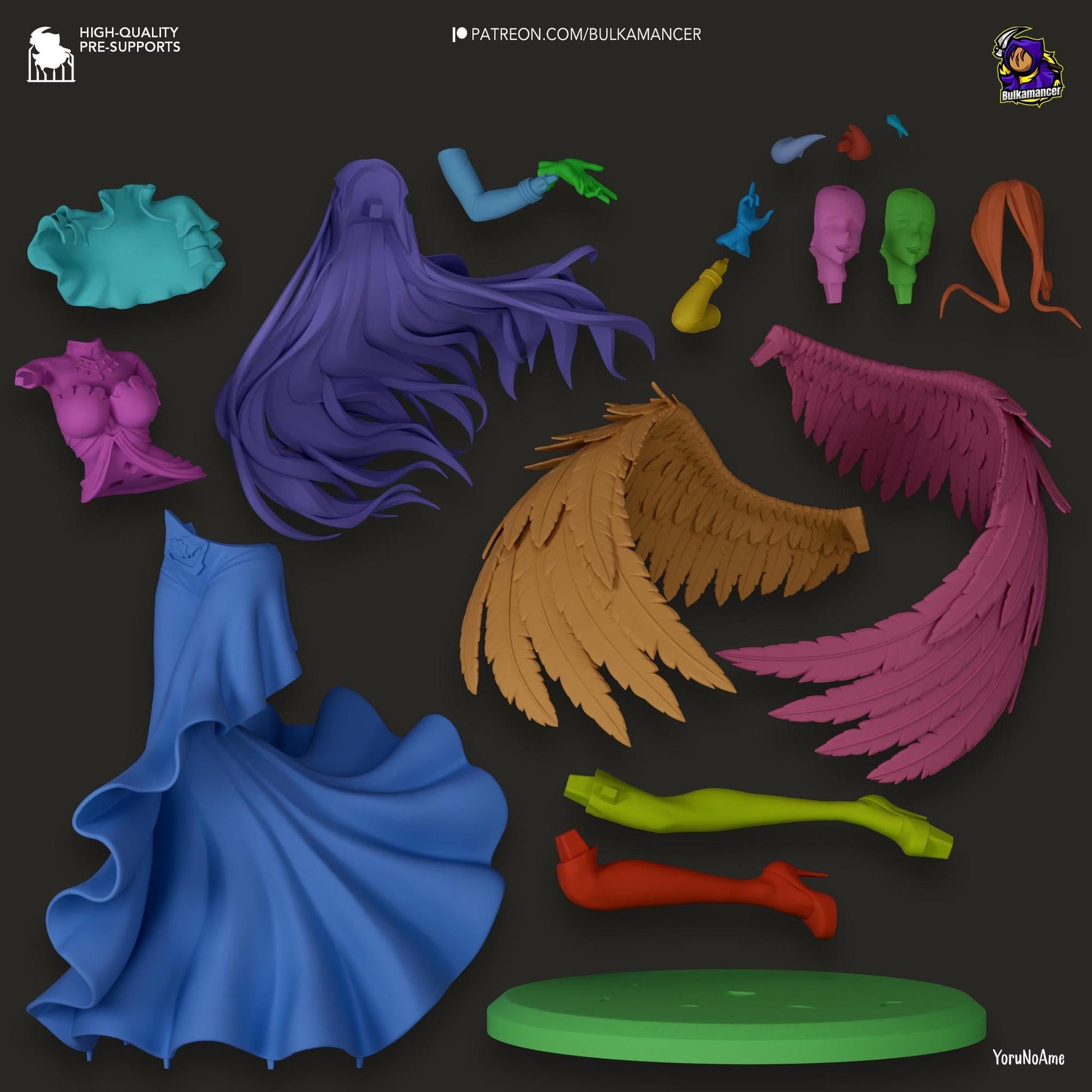 Great Tomb Overseer | Resin Garage Kit Sculpture Anime Video Game Fan Art Statue | Bulkamancer Sculpts