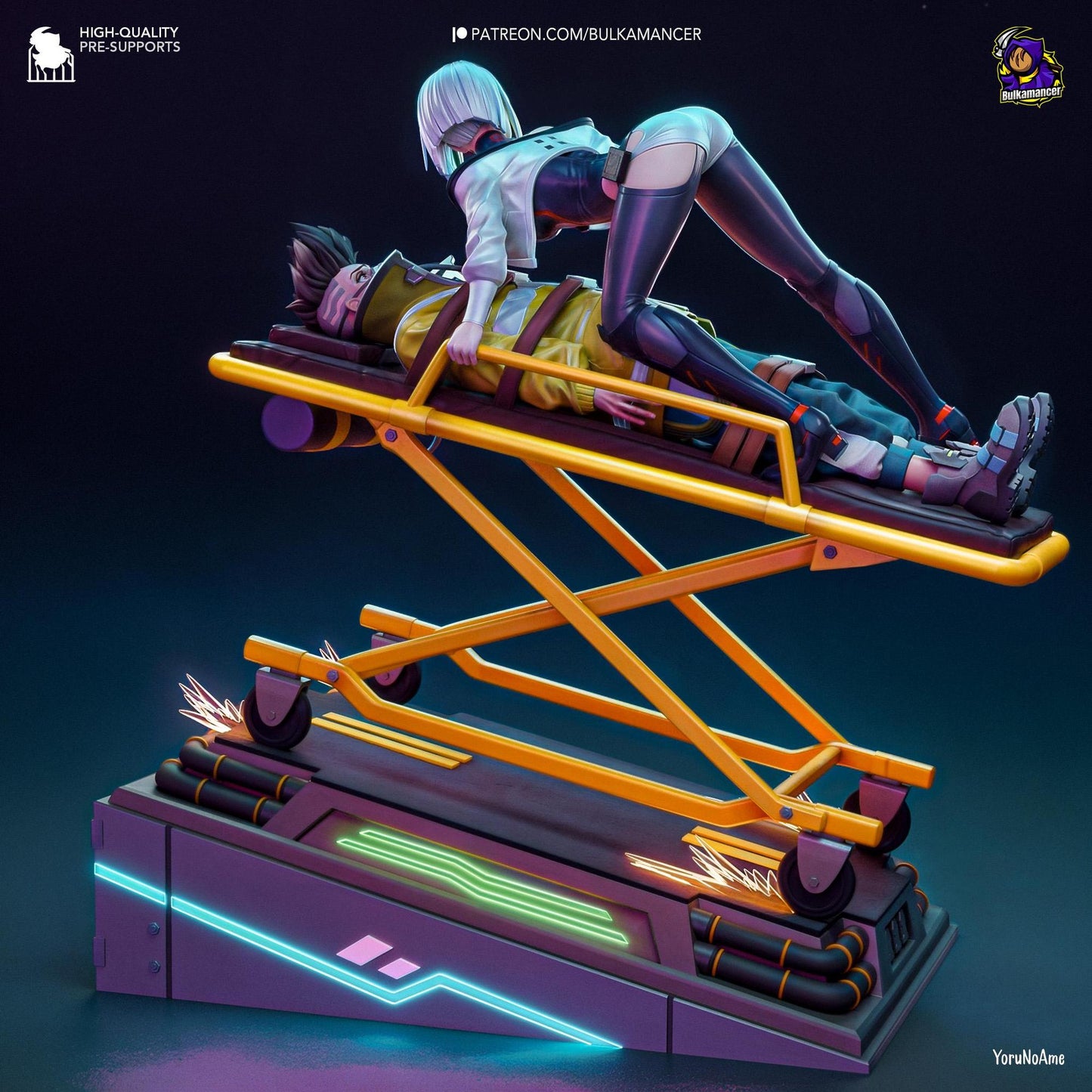 Healthcare Plan | Resin Garage Kit Sculpture Anime Video Game Fan Art Statue | Bulkamancer Sculpts