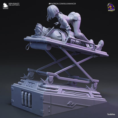 Healthcare Plan | Resin Garage Kit Sculpture Anime Video Game Fan Art Statue | Bulkamancer Sculpts