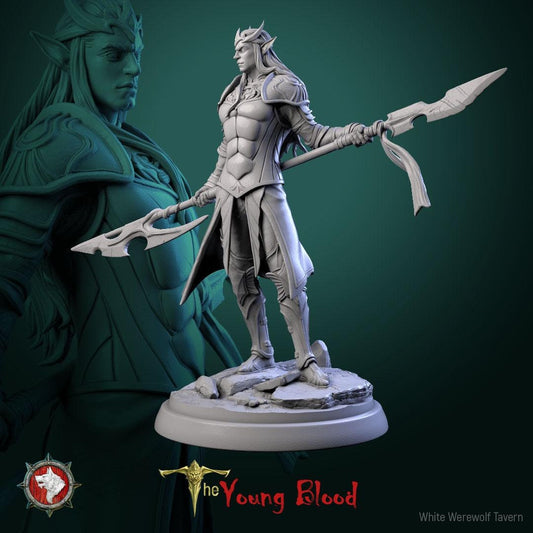 Elven Warriors | TABLETOP SCALE | TTRPG Miniature | White Werewolf Tavern