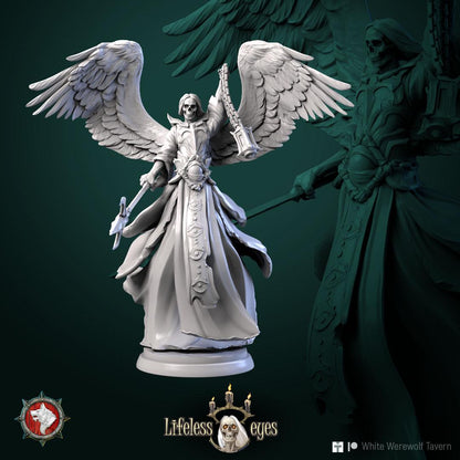 Necromancer Casters | TABLETOP SCALE | TTRPG D&D Miniature | White Werewolf Tavern