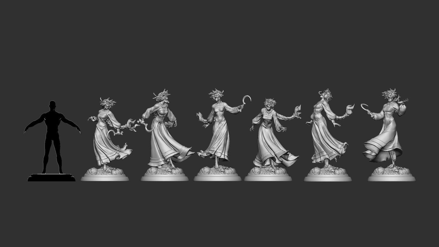 Noonwraiths | TABLETOP SCALE | TTRPG D&D Miniature | White Werewolf Tavern