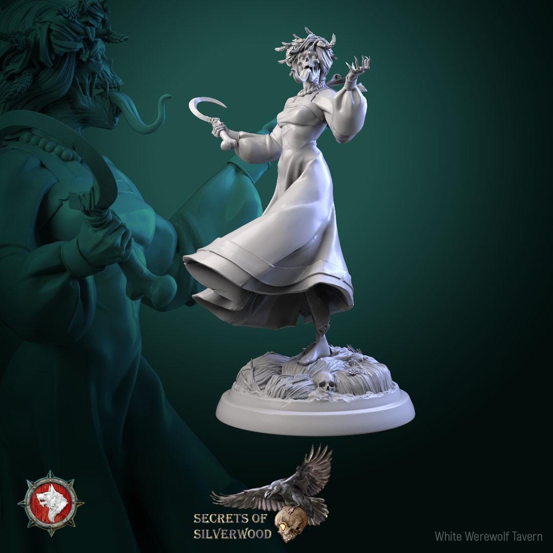 Noonwraiths | TABLETOP SCALE | TTRPG D&D Miniature | White Werewolf Tavern