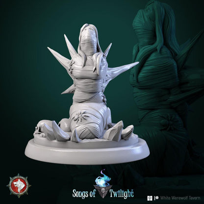 People in Cocoons | TABLETOP SCALE | TTRPG D&D Miniature | White Werewolf Tavern