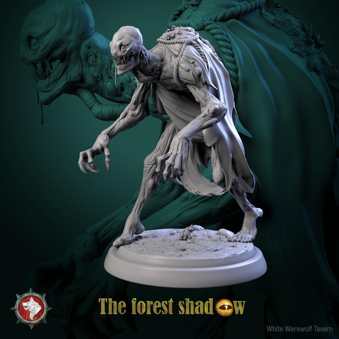 Poisoned Walkers | TABLETOP SCALE | TTRPG D&D Miniature | White Werewolf Tavern