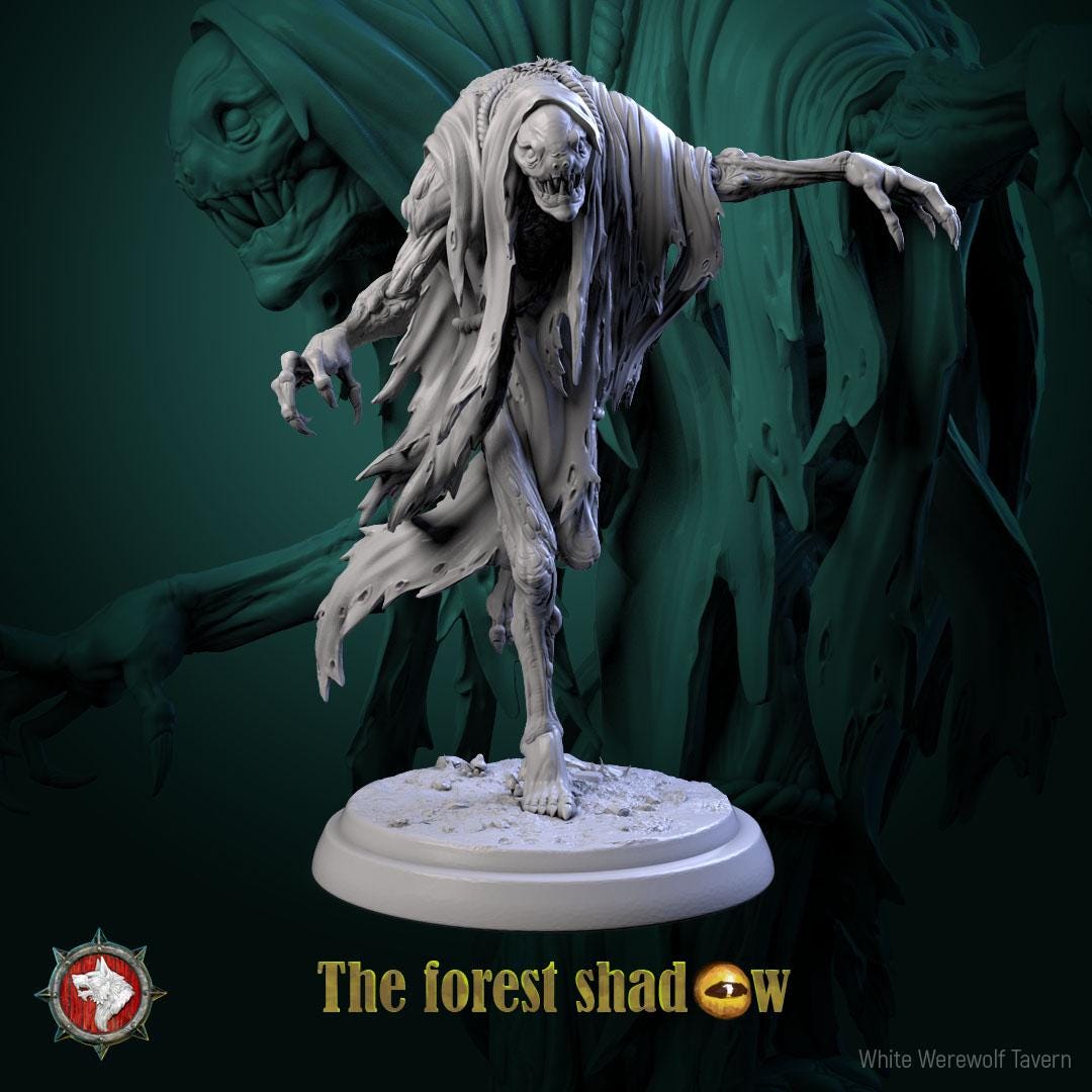 Poisoned Walkers | TABLETOP SCALE | TTRPG D&D Miniature | White Werewolf Tavern