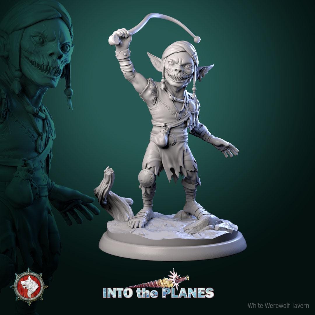 Scrablets | TABLETOP SCALE | D&D TTRPG Miniature | White Werewolf Tavern