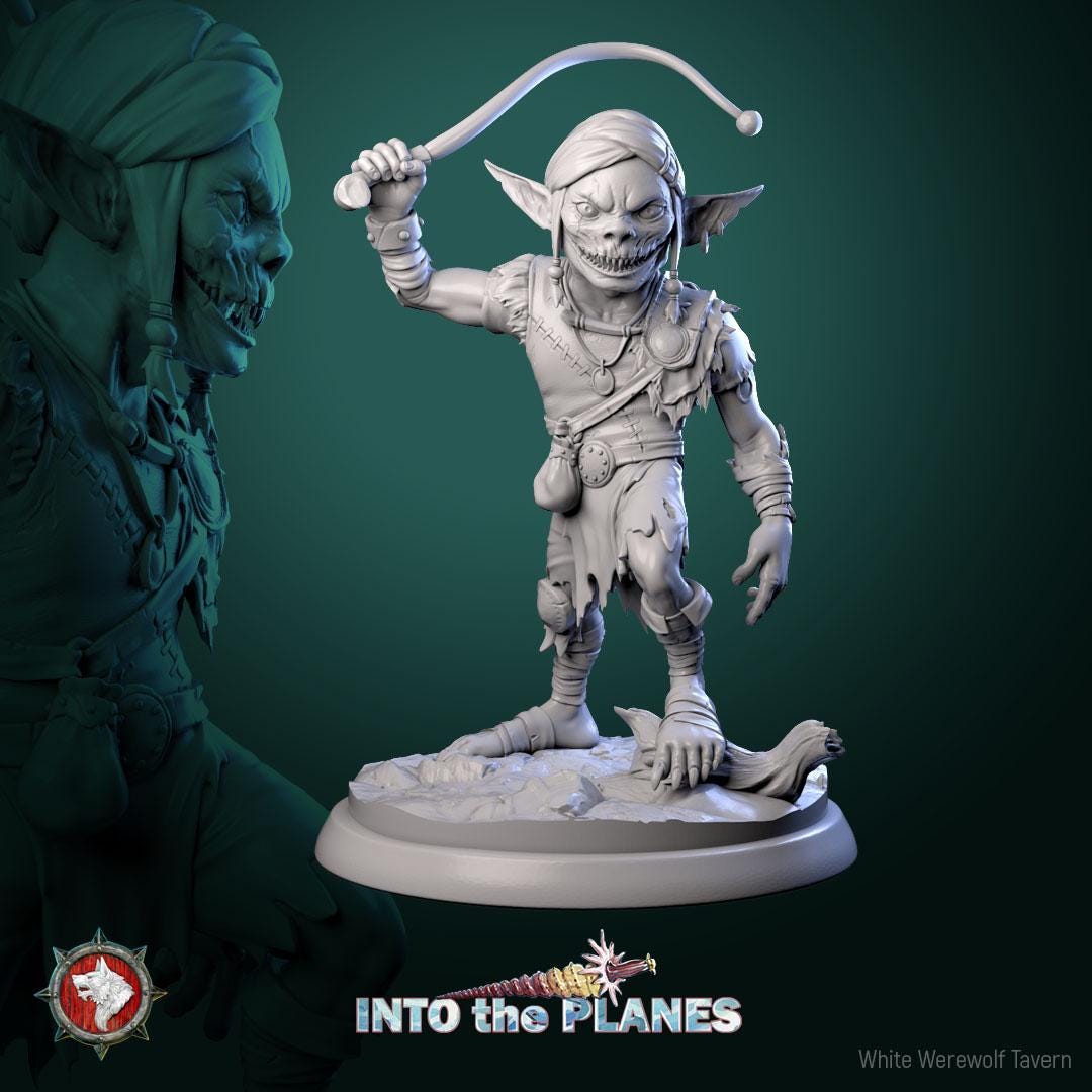 Scrablets | TABLETOP SCALE | D&D TTRPG Miniature | White Werewolf Tavern