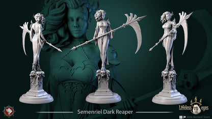 Semenriel, Dark Reaper | D&D TTRPG Miniature | White Werewolf Tavern