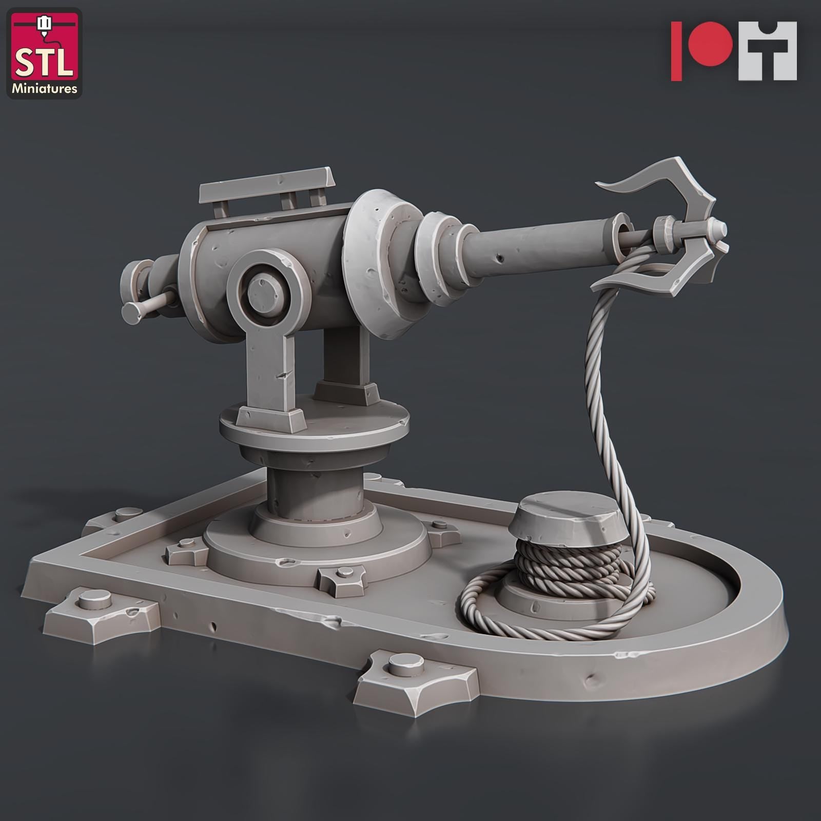 Airship Crew NPC Set | Tabletop Scale | D&D TTRPG Miniature | STL Miniatures