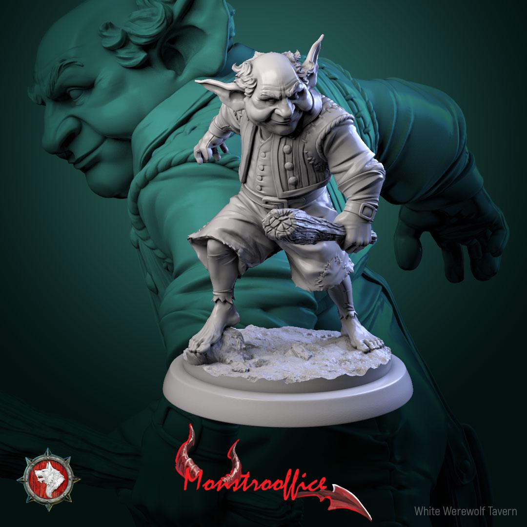 Svirfneblins | TABLETOP SCALE | TTRPG Miniature | White Werewolf Tavern