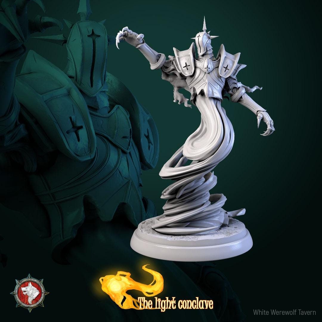 Living Armor | TABLETOP SCALE | TTRPG D&D Miniature | White Werewolf Tavern