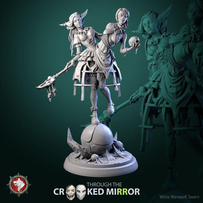 Gorebound Twins | TABLETOP SCALE | TTRPG D&D Miniature | White Werewolf Tavern
