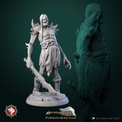 Corrupted Orcs | TABLETOP SCALE | TTRPG Miniature | White Werewolf Tavern | Unpainted, Unplated Resin 8k