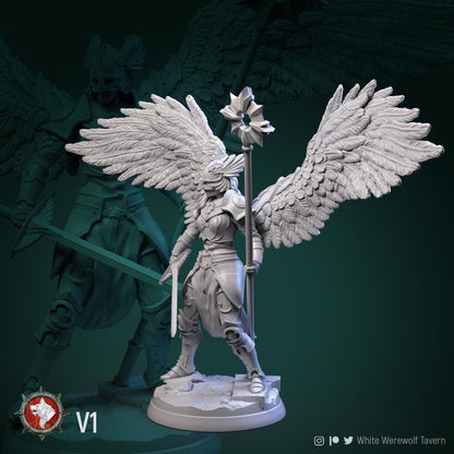 Valkyries | TABLETOP SCALE | TTRPG Miniature | White Werewolf Tavern