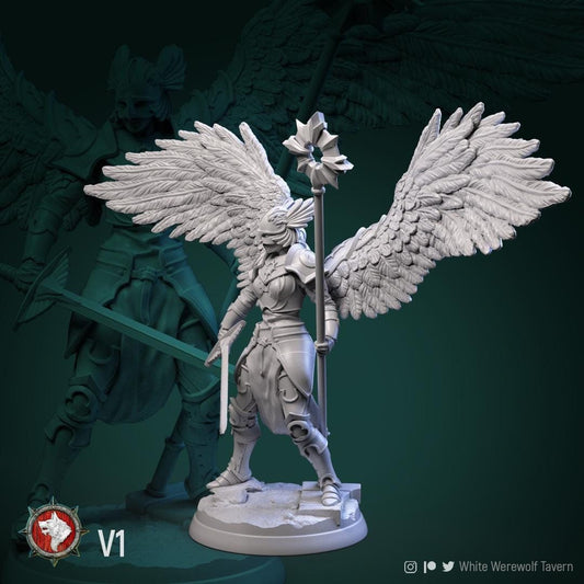 Valkyries | TABLETOP SCALE | TTRPG Miniature | White Werewolf Tavern