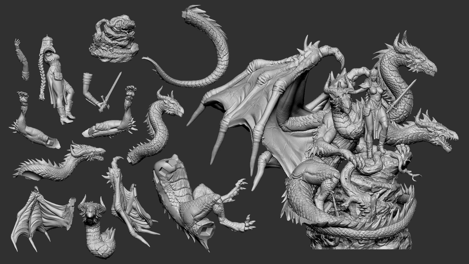 Vasilisa the Beautiful | TABLETOP SCALE | TTRPG Miniature | White Werewolf Tavern | Unpainted, Unplated Resin 8k