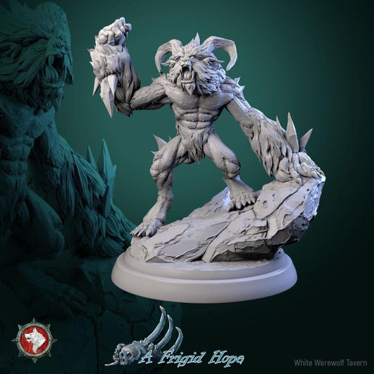Winterbeasts | TABLETOP SCALE | TTRPG Miniature | White Werewolf Tavern