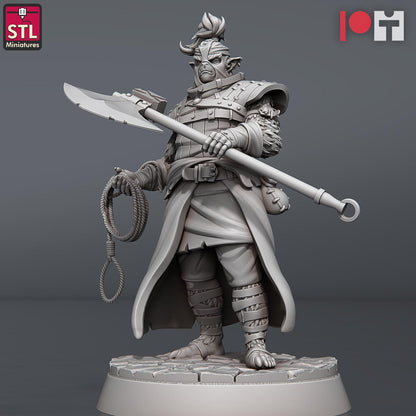 Bugbear Hangman NPC Set | Tabletop Scale | D&D TTRPG Miniature | STL Miniatures