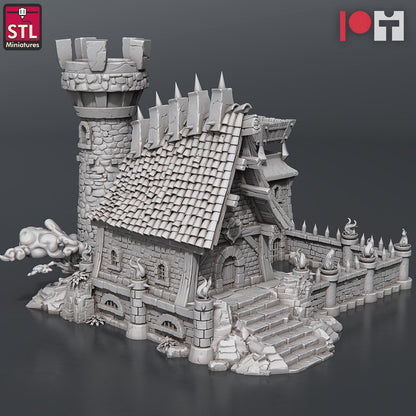 Jail NPC Set | Tabletop Scale | D&D TTRPG Miniature | STL Miniatures