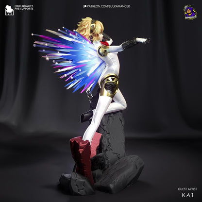 Hunter Android | Resin Garage Kit Sculpture Anime Video Game Fan Art Statue | Bulkamancer Sculpts