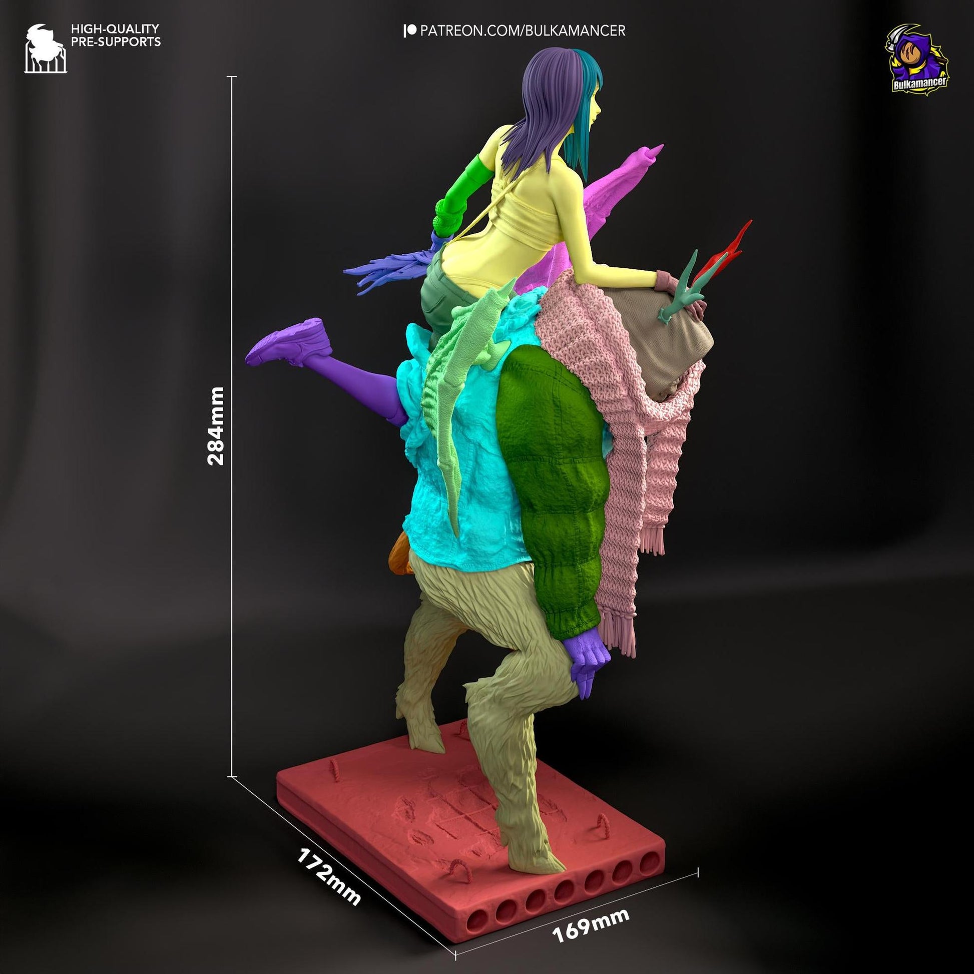 Inner Beauty | Resin Garage Kit Sculpture Anime Video Game Fan Art Statue | Bulkamancer Sculpts