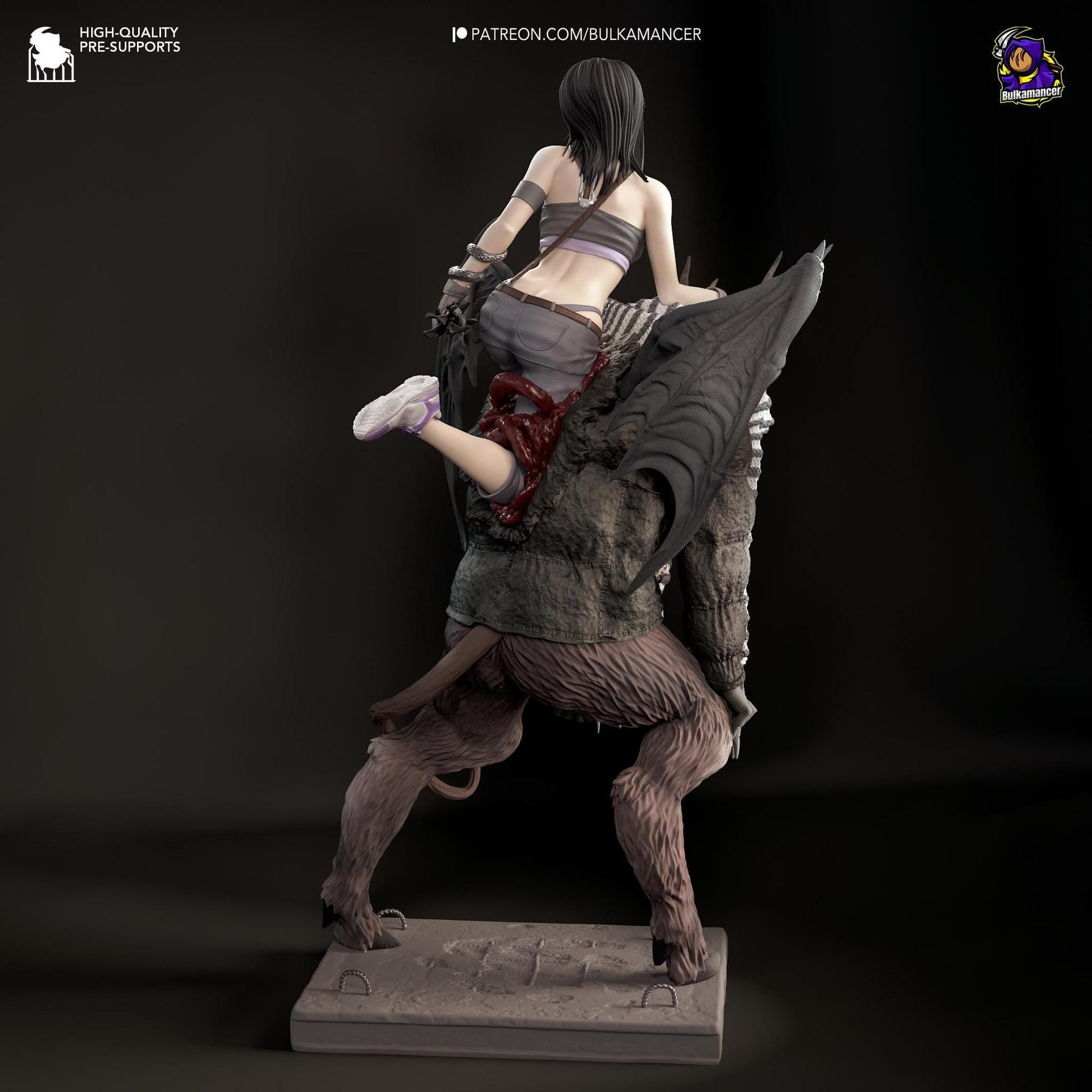 Inner Beauty | Resin Garage Kit Sculpture Anime Video Game Fan Art Statue | Bulkamancer Sculpts